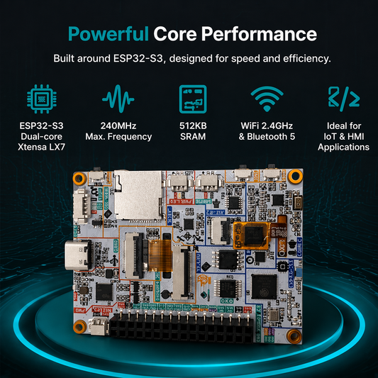 NM-Display-28inch ESP32-S3 2.8inch Display 320*240 IPS 32bit LX7 Dual-core Processor