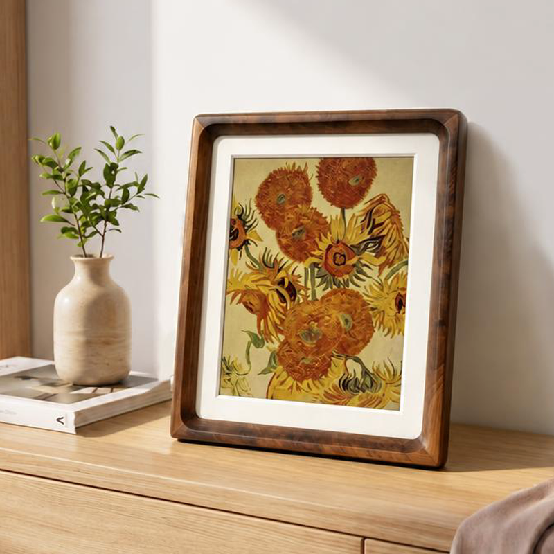 ROCKBASE AI E-Paper 7.09" 6 Color E-Paper Digital Photo Frame with AI Art