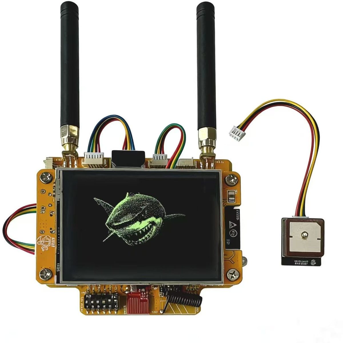 Rf Module Yellow NM-RF-HAT RF modules all-in-one for ESP32-2432S028 – RockBase IoT